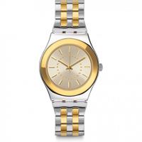 Swatch Irony Medium Goldensilver Unisexuhr YLS207G