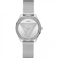 Guess Ladies Trend Tri Glitz Damenuhr in Silber W1142L1