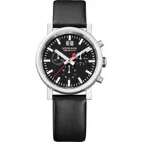 Mondaine Evo Swiss Railways Herrenchronograph in Schwarz A6903030414SBB