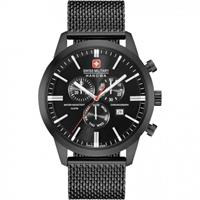 Swiss Military Hanowa Chrono Classic Herrenuhr in Schwarz 06-3308.13.007