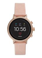 Fossil Damen Touchscreen Smartwatch Venture HR "FTW6015", rosa