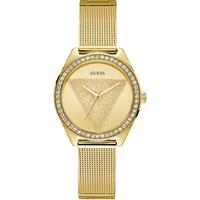 Guess Ladies Trend Tri Glitz Damenuhr in Gold W1142L2