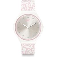 swatch Armbanduhr "Skindentelle" SVOW102, weiss