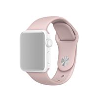 huismerk For Apple Watch Series 3 & 2 & 1 42mm Fashion Simple Style Silicone Wrist Watch Band (Pink)