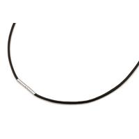Boccia Lederband Halskette Collier Leder schwarz 0805-02