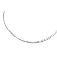 Boccia Halsreif Halskette Stahlreif 3-fach mit Titanverschluß 0804-01