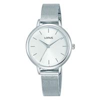 Silberfarbene Mesh-Uhr für Damen von Lorus RG251NX9