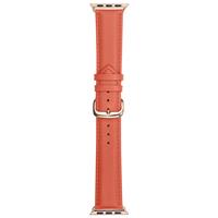 Dbramante1928 Madrid Apple Watch Horlogeband 42/44 mm Oranje/Roze