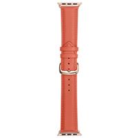 Dbramante1928 Madrid Apple Watch Horlogeband 38/40 mm Oranje/Roze