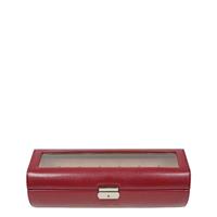 Windrose Merino Uhrenbox 32,5 cm, rot, rot