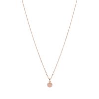 Damen Ted Baker Elvina Enamel Mini Button Anhänger Halskette rosévergoldet TBJ1260-24-134