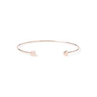 Damen Ted Baker Cupids Arrow Carise Cupid'S Arrow Ultra Fine Cuff Basismetall TBJ1147-24-03