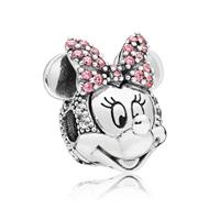 Pandora Charm Disney Minnie "797496CZS", 925er Silber, silber, keine Angabe