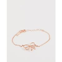 Ted Baker Kristall Latiya Small Heart Bow Armband Basismetall TBJ1885-24-02