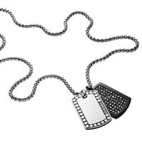 Diesel DX1169040 Double Dogtags Herencollier