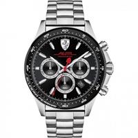 Scuderia Ferrari Pilota Pilota Herrenchronograph in Silber 0830393