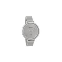 OOZOO Quarzuhr »UOC9855 Oozoo Damen-Uhr silber«, (Armbanduhr), Damenuhr rund, groß (ca. 40mm), Edelstahlarmband, Fashion-Style