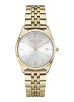 Rosefield The Ace Silver Sunray Gold Horloge