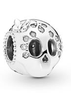 Pandora 797866CZ Bedel zilver Sparkling Skull