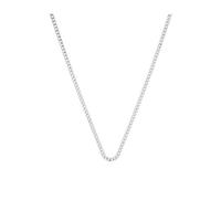 Selected Jewels Zilver Gerhodineerde Collier gourmet 1 1306145 45 cm