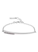 Damen Karen Millen Kristall Crystal Shard Armband versilbert KMJ1019-01-02