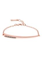 Damen Karen Millen Kristall Crystal Shard Armband rosévergoldet KMJ1019-24-02