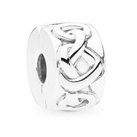 Pandora 798035 Clip-Stopper Bedel zilver Knotted Hearts