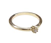 Christian 14 karaat gouden ring met diamant geel goud