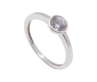 Christian Zirkonia ring wit goud