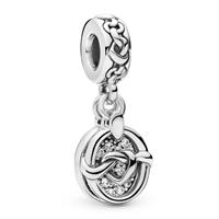 Pandora 798095CZ Hangbedel zilver Knotted Hearts