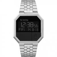 Nixon Black The Re-Run Unisexchronograph in Silber A158-000