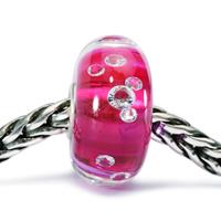 Trollbeads Bead »"Diamanten" Bead Pink«