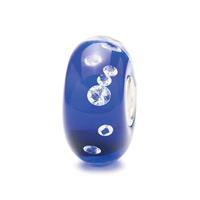 Trollbeads Bead »“Diamanten Bead Blau«