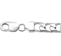 TFT Armband Zilver Geslepen Gourmet 10 mm 22 cm