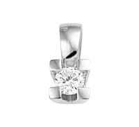 TFT Hanger Witgoud Diamant 0.10ct H SI