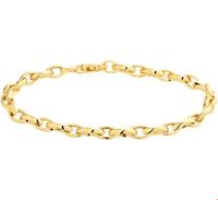 TFT Armband Goud Anker 4,5 mm 18,5 cm