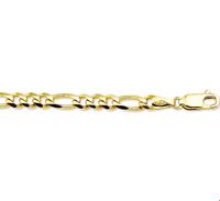 TFT Armband Goud Figaro 4,4 mm 19 cm