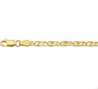 TFT Armband Goud Valkenoog 3,3 mm 19 cm