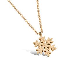 cillajewels ketting Goud Snowflake Pendant