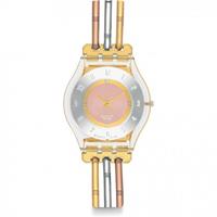 Swatch Skin Classic Skins Tri-Gold Damenuhr in Zweifarbig SFK240A