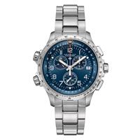 Hamilton Aviation H77922141 Khaki X-Wind GMT Horloge