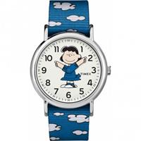 Timex Weekender Timex x Peanuts Lucy Unisexuhr in Blau TW2R41300