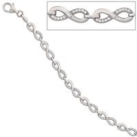 Armband Infinity Sterling Silber mit Zirkonia