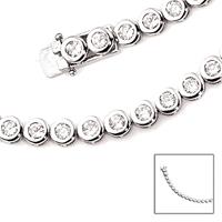 Armband Sterling Silber mit 28 Zirkonia