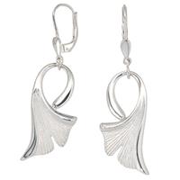 Ohrringe Ginkgo-Blatt 925 Sterlingsilber