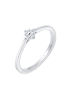 Diamore Diamantring Verlobung Klassisch Diamant 008 ct 925 Silber