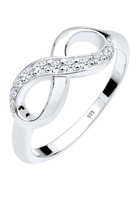 Diamore Diamantring Infinity Diamant 018 ct Geschenkidee 925 Silber