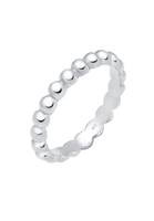 Elli Fingerring Stacking Ring Kügelchen 925 Silber