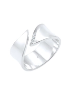 Diamore Diamantring Wickelring Diamant 006 ct 925 Silber