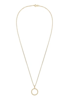 Elli Halskette Box Chain Kreis Anhänger Geo Basic 925 Silber, Gold, 45 cm, gold, cm